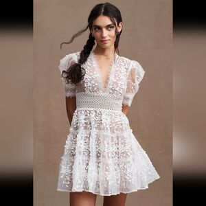 bronx and banco white dress M